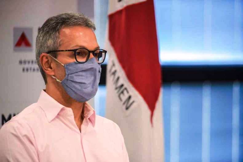 Governador Zema acredita em toda população mineira vacinada até outubro