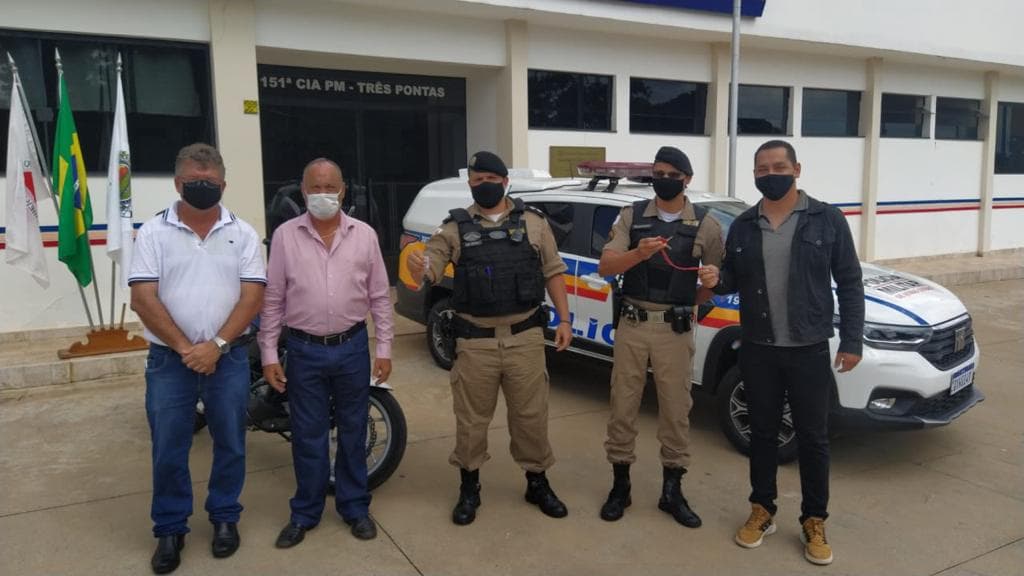 SEGURANÇA: Três Pontas recebe novas viaturas para a Polícia Militar