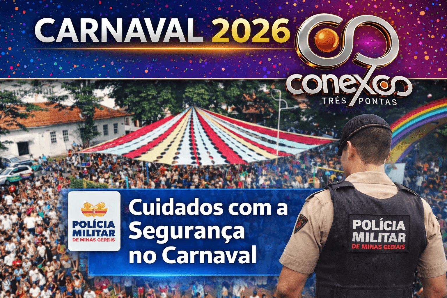 ALERTA: DICAS DE SEGURANÇA PARA OS DIAS DE CARNAVAL