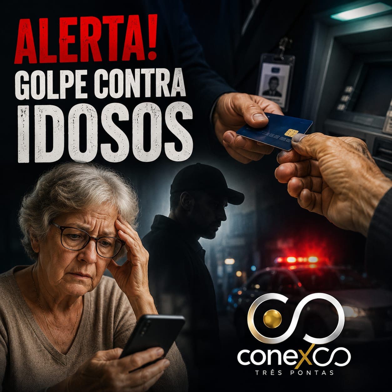 IDOSA DE 75 ANOS É VÍTIMA DE GOLPE DENTRO DE AGÊNCIA BANCÁRIA EM TRÊS PONTAS; SUSPEITO É PRESO APÓS MOVIMENTAR MILHARES DE REAIS